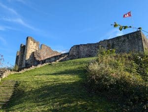 Les vestiges du Château